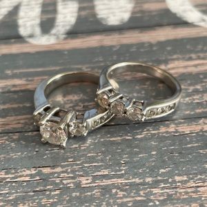 Wedding ring/band set